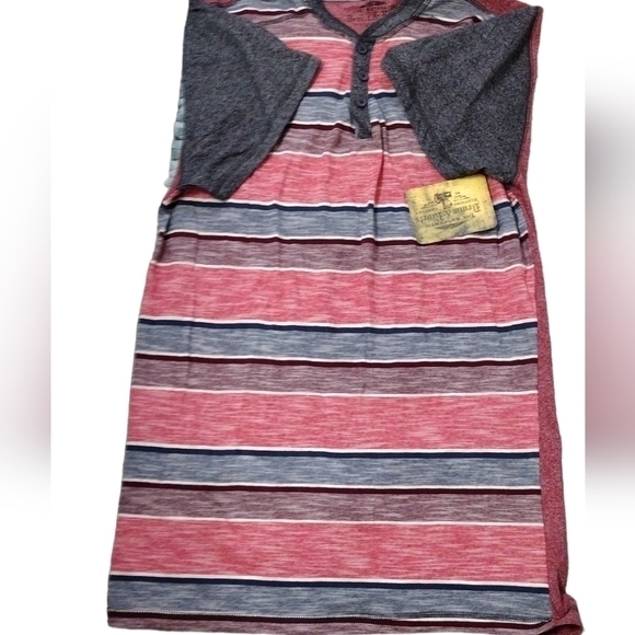 NWT The Authentic Denim & Rivets Men's Shirt Sleeve Shirt Size XXL - Picture 2 of 6